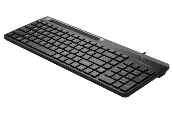 A4tech Fstyler FK25 Wired Keyboard Phone Stand Cyrillic Black - Клавиатури<<<Компютърна периферия<<<ValiAPI
