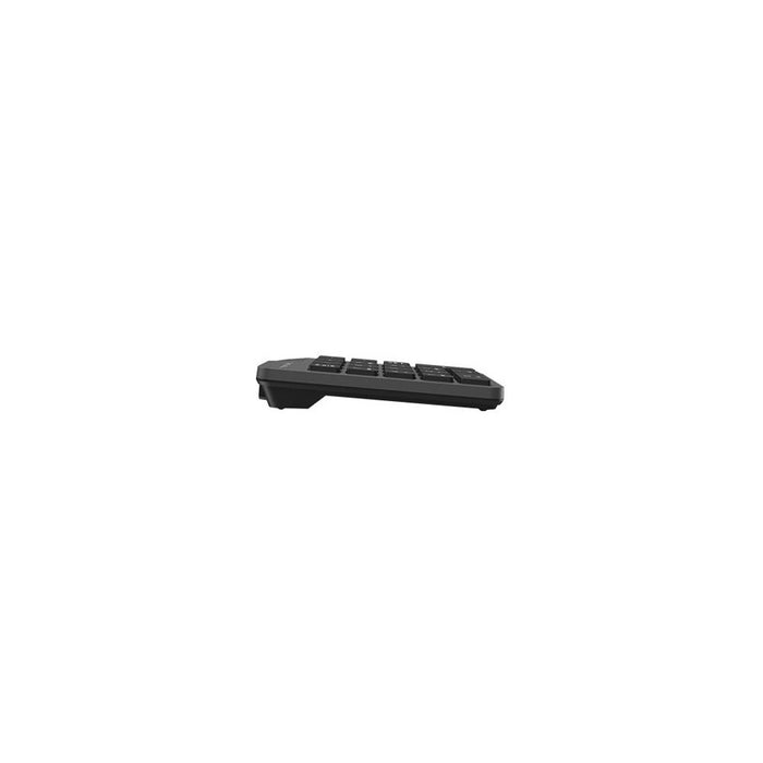A4tech Digital Wireless 2.4Ghz Keyboard FGK21C, Black, LiIon Battery, USB-C Charging