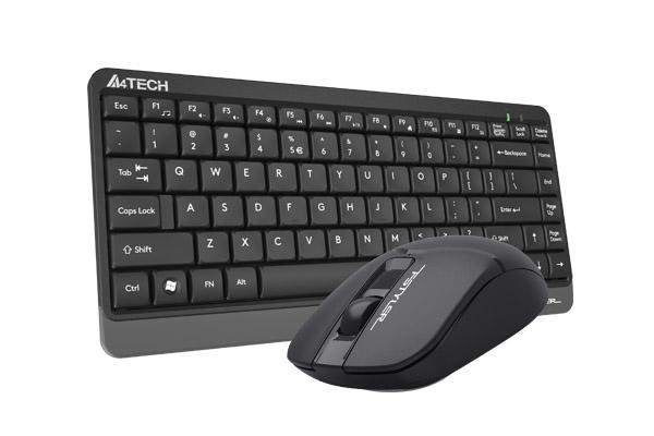Keyboard and mouse set A4TECH FG1112, Black