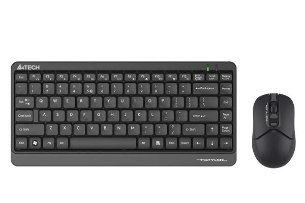 Keyboard and mouse set A4TECH FG1112, Black
