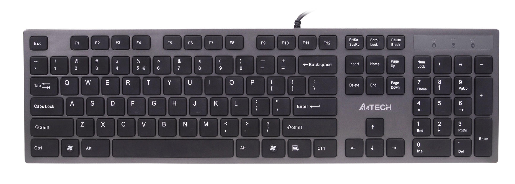 Keyboard A4tech KV-300H, 2 x USB port