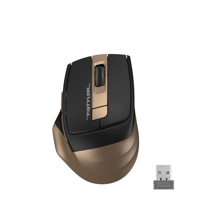 A4tech FG35 Fstyler Wireless Optical Mouse, Bronze