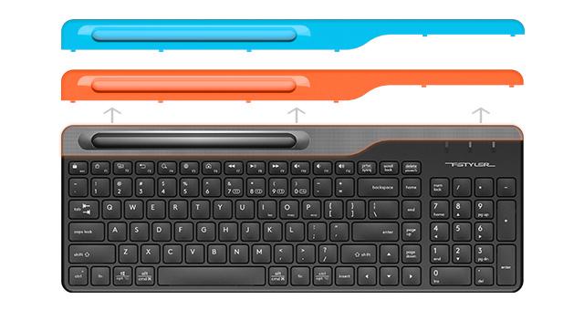 A4tech Fstyler Wireless Keyboard, FBK25, Black