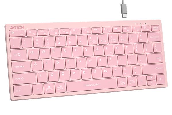 A4TECH FBX51C FSTyler Wireless Keyboard, Pink