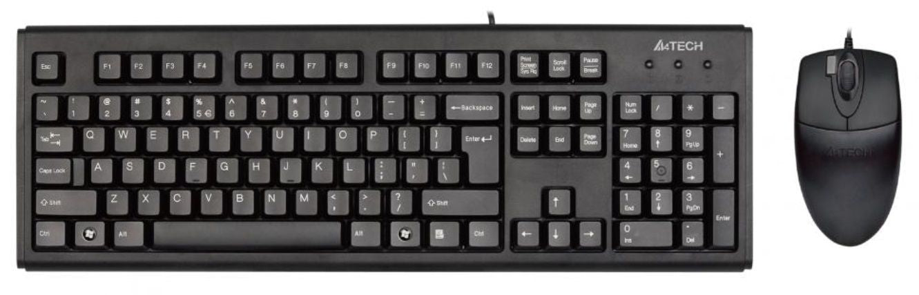 Keyboard and mouse set A4TECH KM-72620