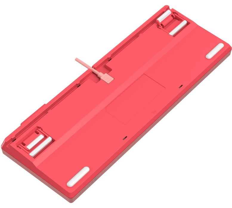 Mechanical keyboard Bloody - S87 Energy Pink, BLMS Red Plus Linear, RGB, pink