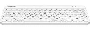 Wireless keyboard A4tech Fstyler FBK30, Bluetooth, 2.4G, Phone stand, Cyrillic, White