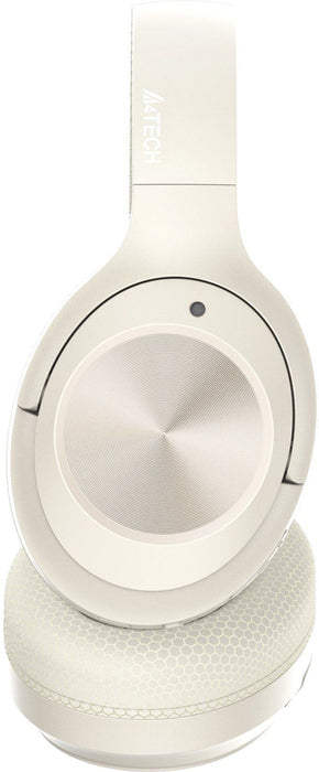 Bluetooth headphones with microphone A4tech BH220, Bluetooth v.5.3, Beige