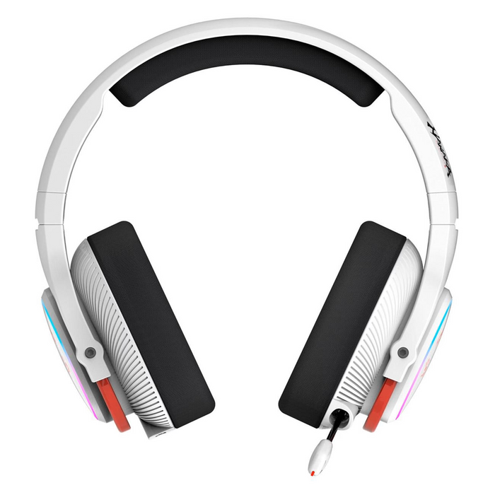 Gaming headphones A4TECH Bloody MR720 Naraka, RGB, Bluetooth + USB, White