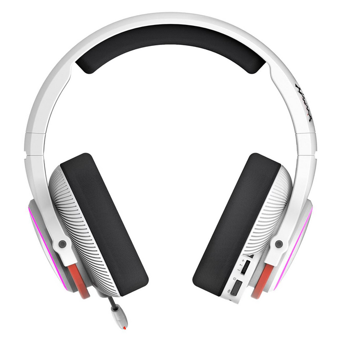 Gaming headphones A4TECH Bloody MR720 Naraka, RGB, Bluetooth + USB, White