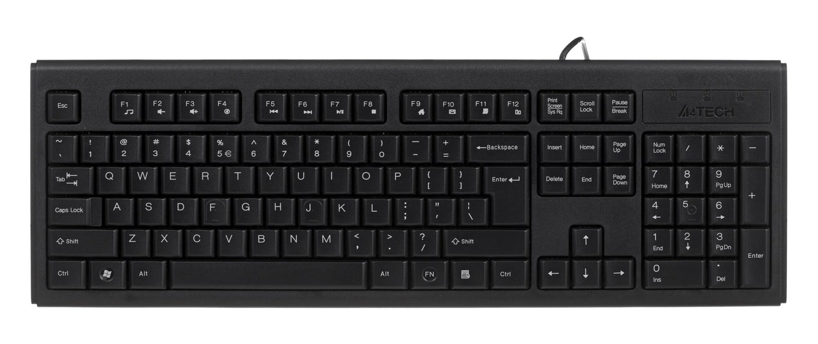 A4Tech KR-83 keyboard USB Black