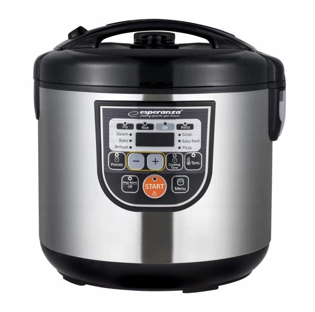 Esperanza EKG011 multi cooker 5 L 860 W Black Stainless steel - Food processorsAGD-ROK<<<Home Appliance