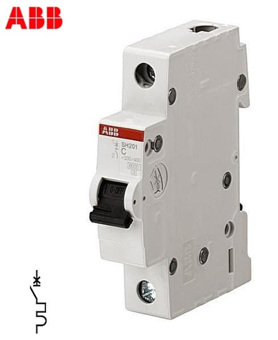 AUTOMATIC CIRCUIT BREAKER 32A SINGLE-POLE ABB SH201-C32, 1P