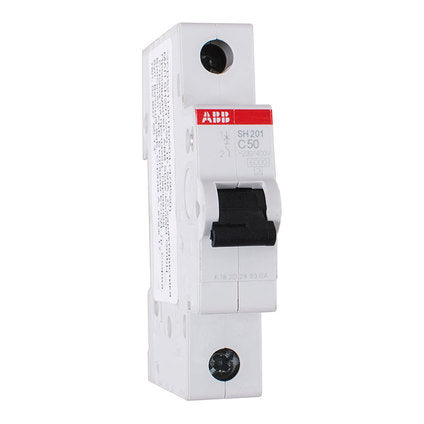 AUTOMATIC CIRCUIT BREAKER 50A SINGLE-POLE ABB SH201-C50, 1P