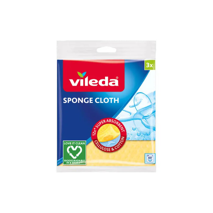 ABSORBING SPONGE TOWEL WET 3PCS VILEDA - Продукти за почистване<<<Домашни потреби<<<Кухня<<<Praktiker
