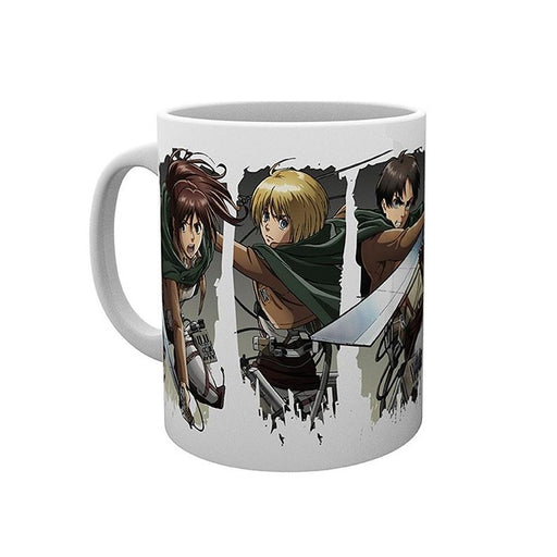 ABYSTYLE ATTACK ON TITAN Character Montage mug - Дрехи и аксесоари<<<Геймърска периферия<<<ValiAPI