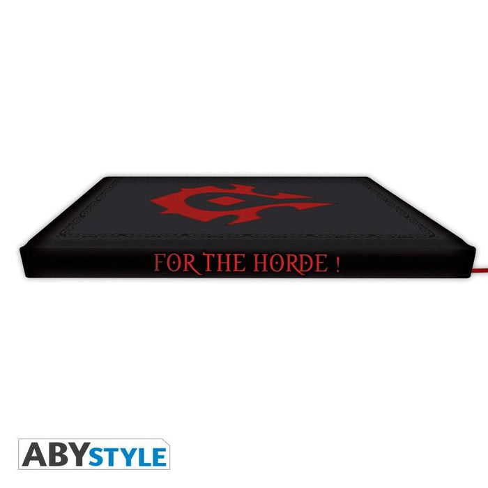 ABYSTYLE WORLD OF WARCRAFT Horde notebook