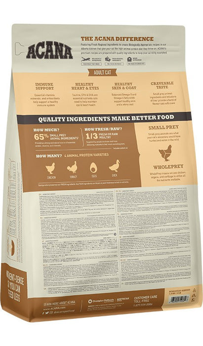 ACANA Homestead Harvest  - dry cat food - 1,8kg