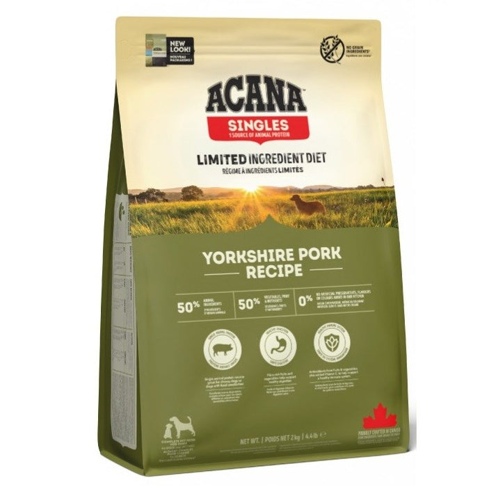 ACANA Singles Mono Yorkshire Pork – dry dog food – 2kg