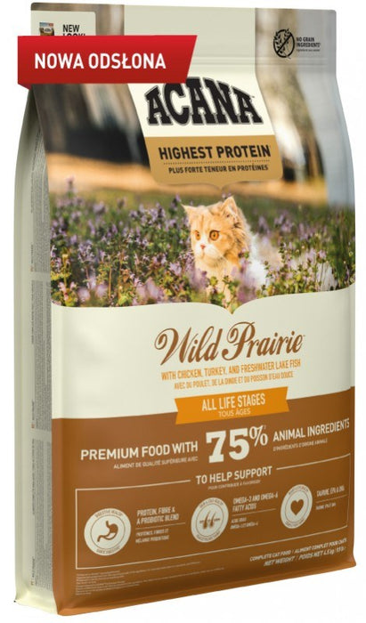 Acana Wild Prairie Cat - dry cat food - 4,5kg