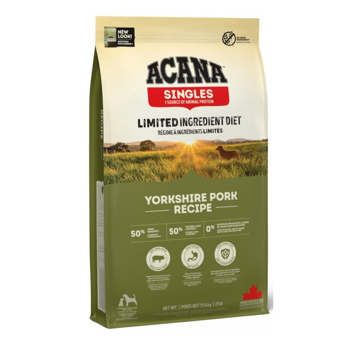 Acana Singles Yorkshire Pork  11,4 kg