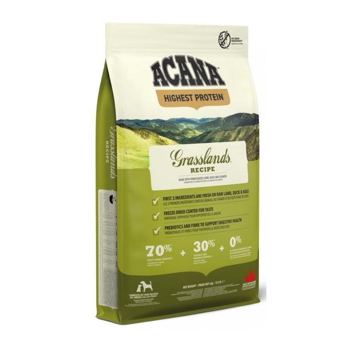 ACANA Highest Protein Grasslands - dry dog food - 6kg