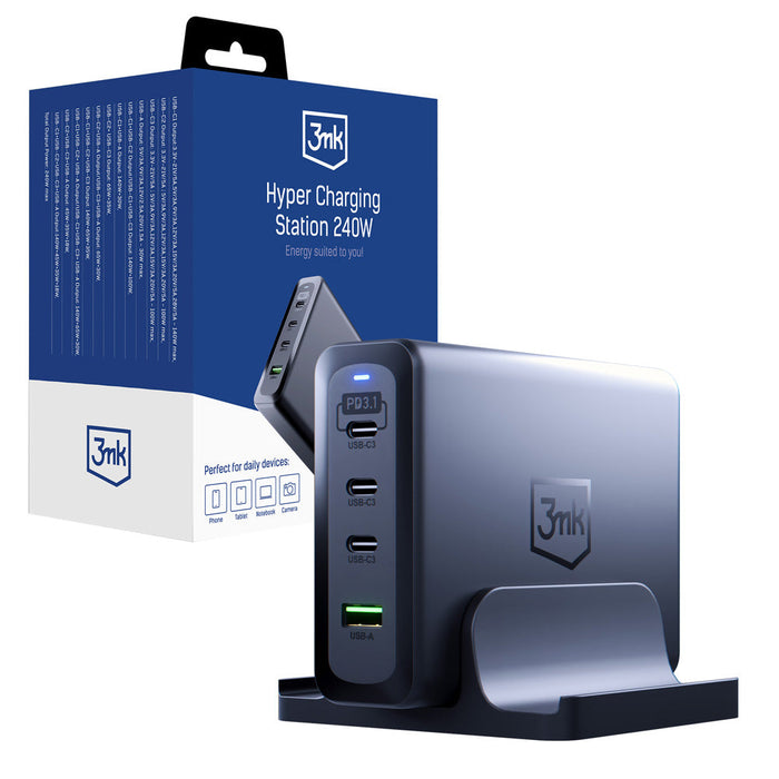 Accessories - 3mk Hyper Charging Station 240W - *Kategoria tymczasowa<<<HurtelXML