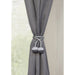 ACCESSORY DECORATIVE MAGNET GARDINIA SILVER - Декоративни елементи<<<Корнизи щори и пердета<<<Мебели и