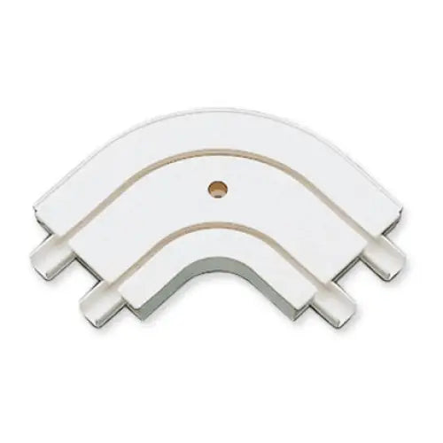 ACCESSORY EXTERNAL CORNER CONNECTION GARDINIA FOR TWO-CHANNEL PVC MOLDING - Аксесоари за корнизи<<<Корнизи щори и