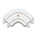 ACCESSORY EXTERNAL CORNER CONNECTION GARDINIA FOR TWO-CHANNEL PVC MOLDING - Аксесоари за корнизи<<<Корнизи щори и