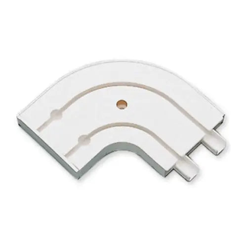 ACCESSORY FINISHING CORNER 2PCS. GARDINIA FOR DOUBLE-CHANNEL PVC MOLDING - Аксесоари за корнизи<<<Корнизи щори и