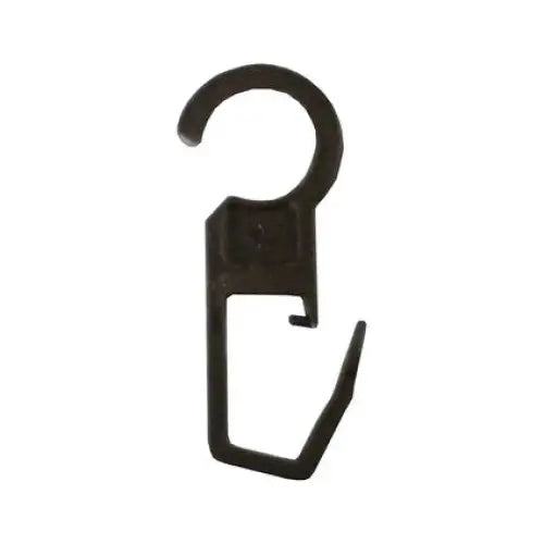 ACCESSORY HOOK GARDINIA LUGANO WALNUT 10 PCS. - Аксесоари за корнизи<<<Корнизи щори и пердета<<<Мебели и