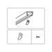 ACCESSORY HOOKS GARDINIA U-SHAPED CORNICE 20 PCS. - Аксесоари за корнизи<<<Корнизи щори и пердета<<<Мебели и