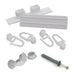 ACCESSORY KIT KARPOL FOR DOUBLE-CHANNEL MOLDING 250 CM. - Аксесоари за корнизи<<<Корнизи щори и пердета<<<Мебели и