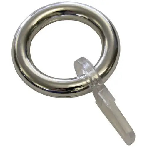 ACCESSORY RING WITH HOOK GARDINIA CALIFORNIA CHROME 10 PCS. - Аксесоари за корнизи<<<Корнизи щори и пердета<<<Мебели и