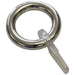 ACCESSORY RING WITH HOOK GARDINIA CALIFORNIA CHROME 10 PCS. - Аксесоари за корнизи<<<Корнизи щори и пердета<<<Мебели и