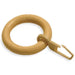 ACCESSORY RING WITH HOOK GARDINIA LUGANO NATURAL 10 PCS. - Аксесоари за корнизи<<<Корнизи щори и пердета<<<Мебели и