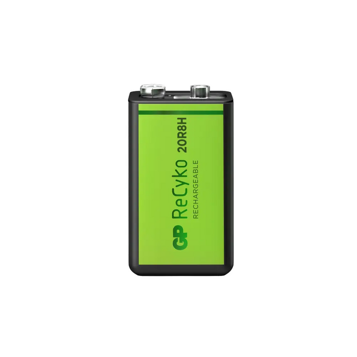 Accumulator Battery GP R22 8.4V 200mAh RECYKO 20R8HN-GB1 NiMH 1pc. in GP packaging - Батерии<<<Батерии и зарядни