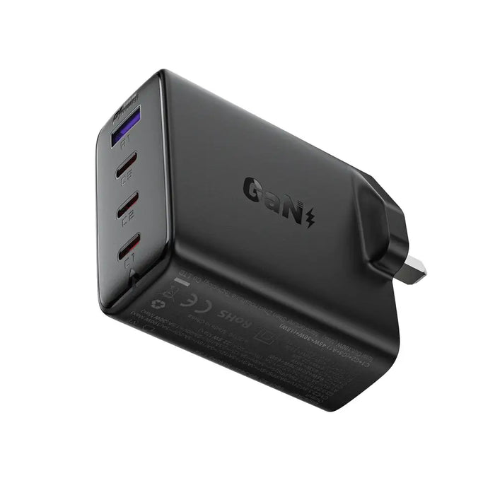 Acefast A97 PD100W GaN Wall Charger (3 x USB-C + USB-A) with UK Plug - Black - Cell phone USB charger<<<HurtelXML