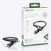 Acefast audio cable MFI Lightning - 3.5mm mini jack (female) 18cm AUX black (C1-05 black) - Audio adapters<<<HurtelXML
