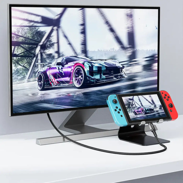 Acefast C1 USB-C/HDMI Video Cable 4K 60Hz HDR 1.8m - Black - Video cables<<<HurtelXML