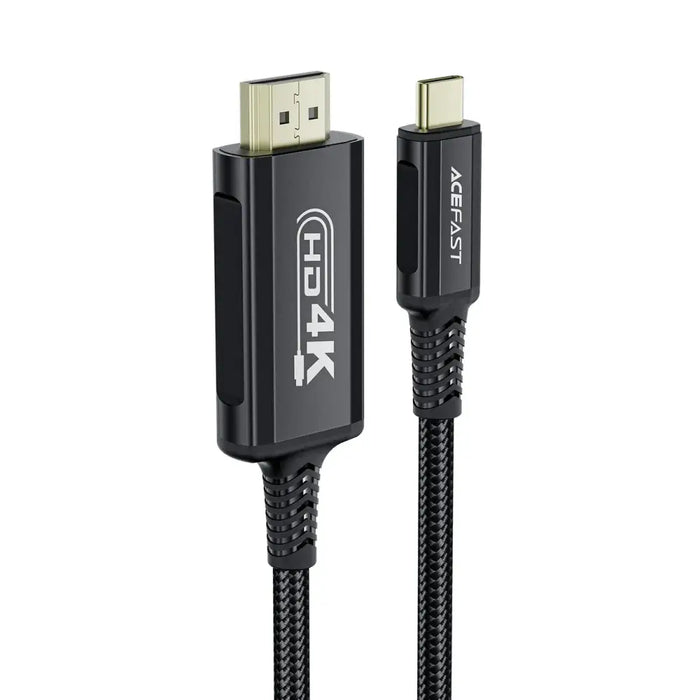 Acefast C1 USB-C/HDMI Video Cable 4K 60Hz HDR 1.8m - Black - Video cables<<<HurtelXML