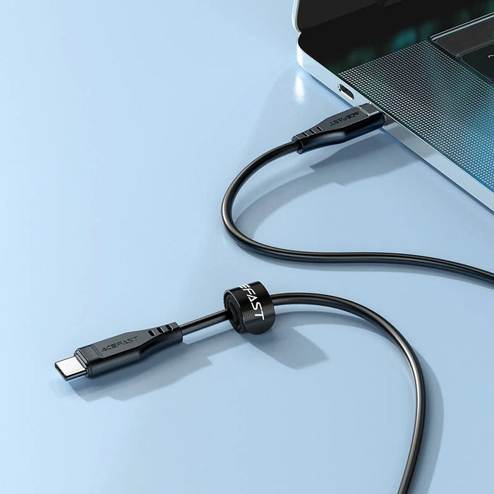 Acefast C3-03 USB-C - USB-C PD QC cable 60W 3A 480Mb/s 1.2m - white - Cell phone cables<<<HurtelXML