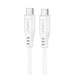 Acefast C3-03 USB-C - USB-C PD QC cable 60W 3A 480Mb/s 1.2m - white - Cell phone cables<<<HurtelXML