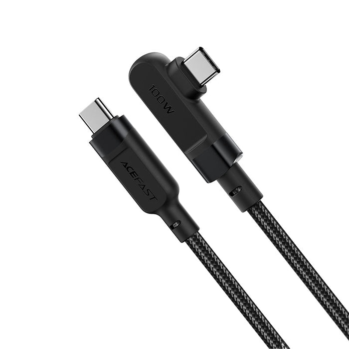 Acefast C5-03 Black USB-C - USB-C PD QC cable 100W 5A 480Mb/s 2m - black - Cell phone cables<<<HurtelXML