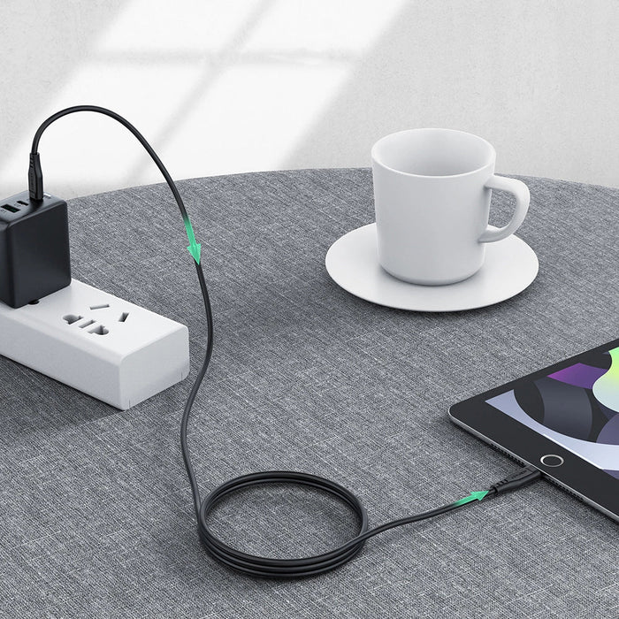 Acefast cable MFI USB Type C - Lightning 1.2m 30W 3A black (C3-01 black) - Cell phone cables<<<HurtelXML