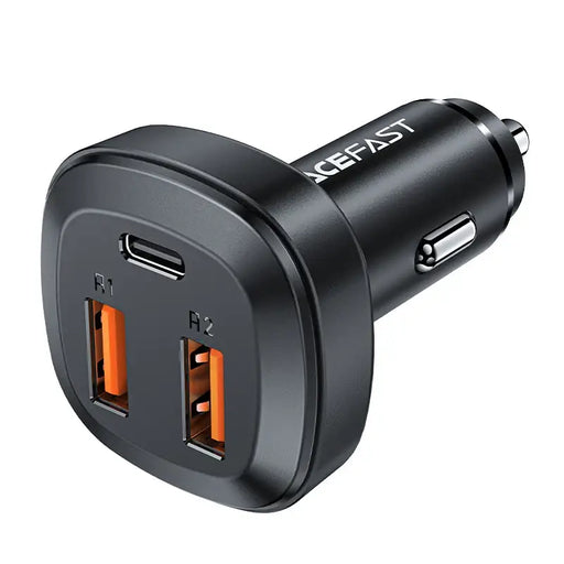 Acefast car charger 66W 2x USB / USB Type C PPS Power Delivery Quick Charge 4.0 AFC FCP SCP black (B9) - Cell phone USB