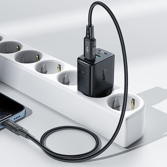Acefast charger 2x USB 18W QC 3.0 AFC FCP white (A33 white) - Cell phone USB charger<<<HurtelXML
