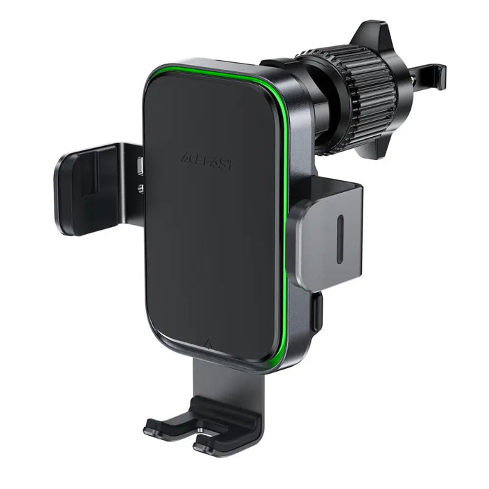 Acefast D17 car holder with inductive charger - black - Cell phone holders<<<HurtelXML