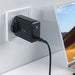 Acefast GaN charger (UK plug) 2x USB Type C 50W Power Delivery PPS Q3 3.0 AFC FCP (A32 UK) - Cell phone USB